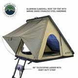 Overland Vehicle Systems - LD TMON Clamshell Aluminum Hard Shell Roof Top Tent - 18119935