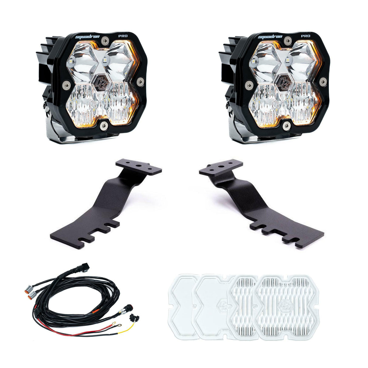 Baja Designs - 44-0011 Squadron 2.0 Pro A-Pillar Light Kit