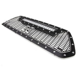 T-Rex Grilles - 1 Pc Laser Cut Pattern Mild Steel Laser Torch Grille Insert - Includes Universal Wiring Harness - 7319411