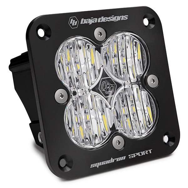 Baja Designs - 551005 - Squadron Sport Black Flush Mount LED Auxiliary Light Pod