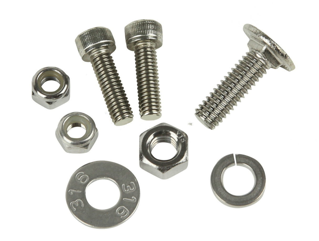 RIGID - D-Series Bracket w/ Hardware Stainless Steel - 40185