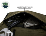 Overland Vehicle Systems - Rolled General Tool Storage Bag - Waxed Canvas - 21079941