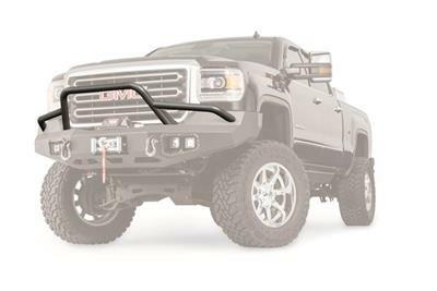 Warn - 100476 Powder Coated Black Steel With Brush Guard Skid Plate Step Plate