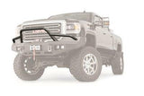 Warn - 100476 Powder Coated Black Steel With Brush Guard Skid Plate Step Plate