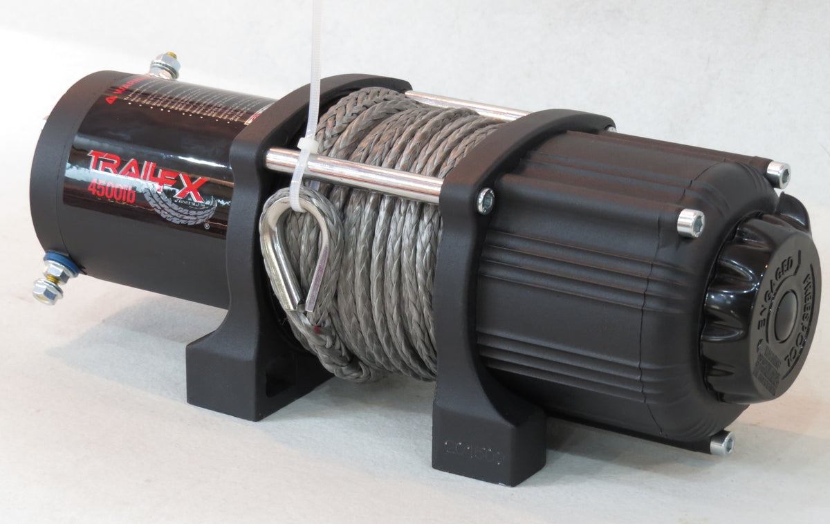 TrailFx - ATV/UTV Synthetic Rope Winch 4500 Lb (WS45B)