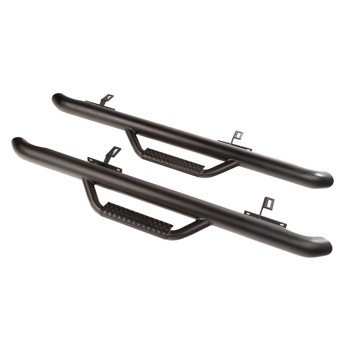 Rugged Ridge - Rugged Ridge 11596.03 Spartan Nerf Bar, Textured Black; 18-21 Jeep Wrangler JL, 2 Door - 11596.03