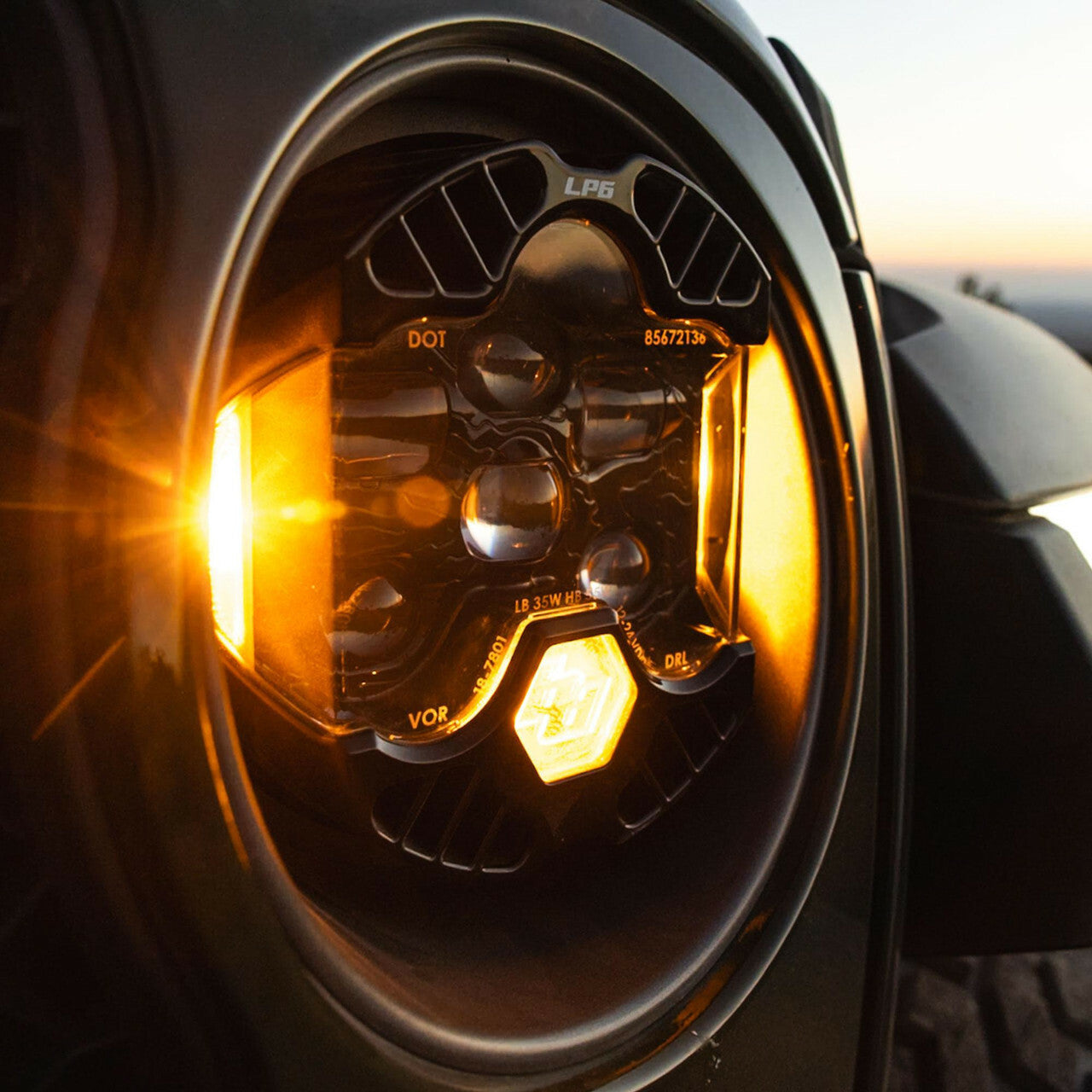 Baja Designs 18-0001 DOT LP6 LED Headlight Replacement