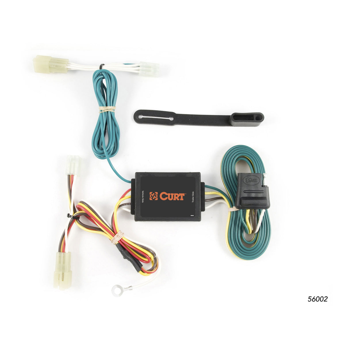 Curt - Custom Wiring Harness, 4-Way Flat Output, Select Suzuki Grand Vitara, SX4 - 56002
