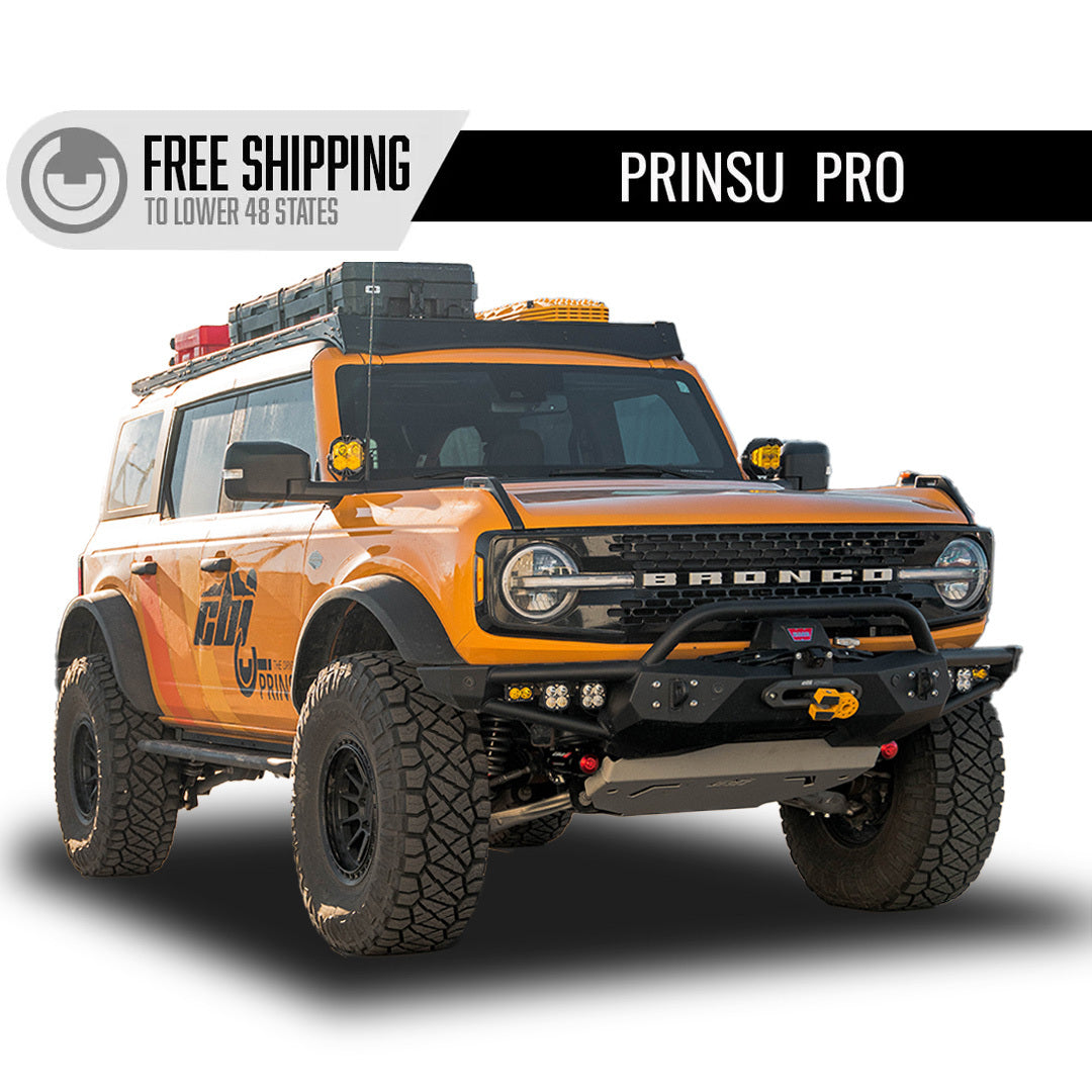 Prinsu - Prinsu Pro Ford Bronco Roof Rack | 2021-2025 - 400-002-017-005