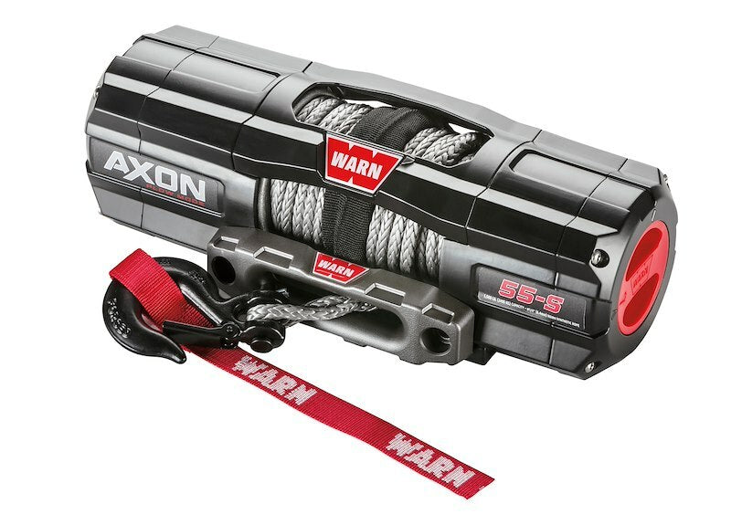 Warn - AXON 55 5,500lbs Synthetic Rope Winch with Plow Mode - 110250