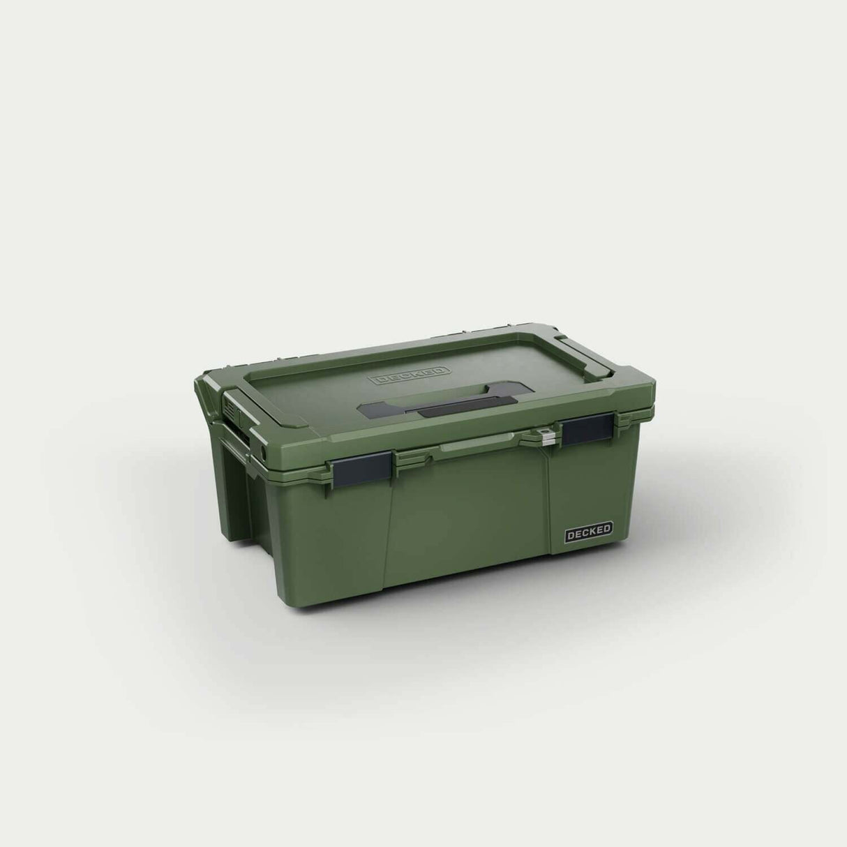 Decked - Sixer 16 - D-co Case - includes one (1) D-Co tray - Ranger Green with black latches - A0010-SIXR-GRN