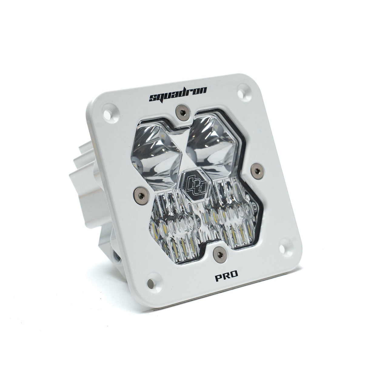Baja Designs - 49-1003-WT-2 Squadron 2.0 Pro White Flush Mount LED Auxiliary Light Pod