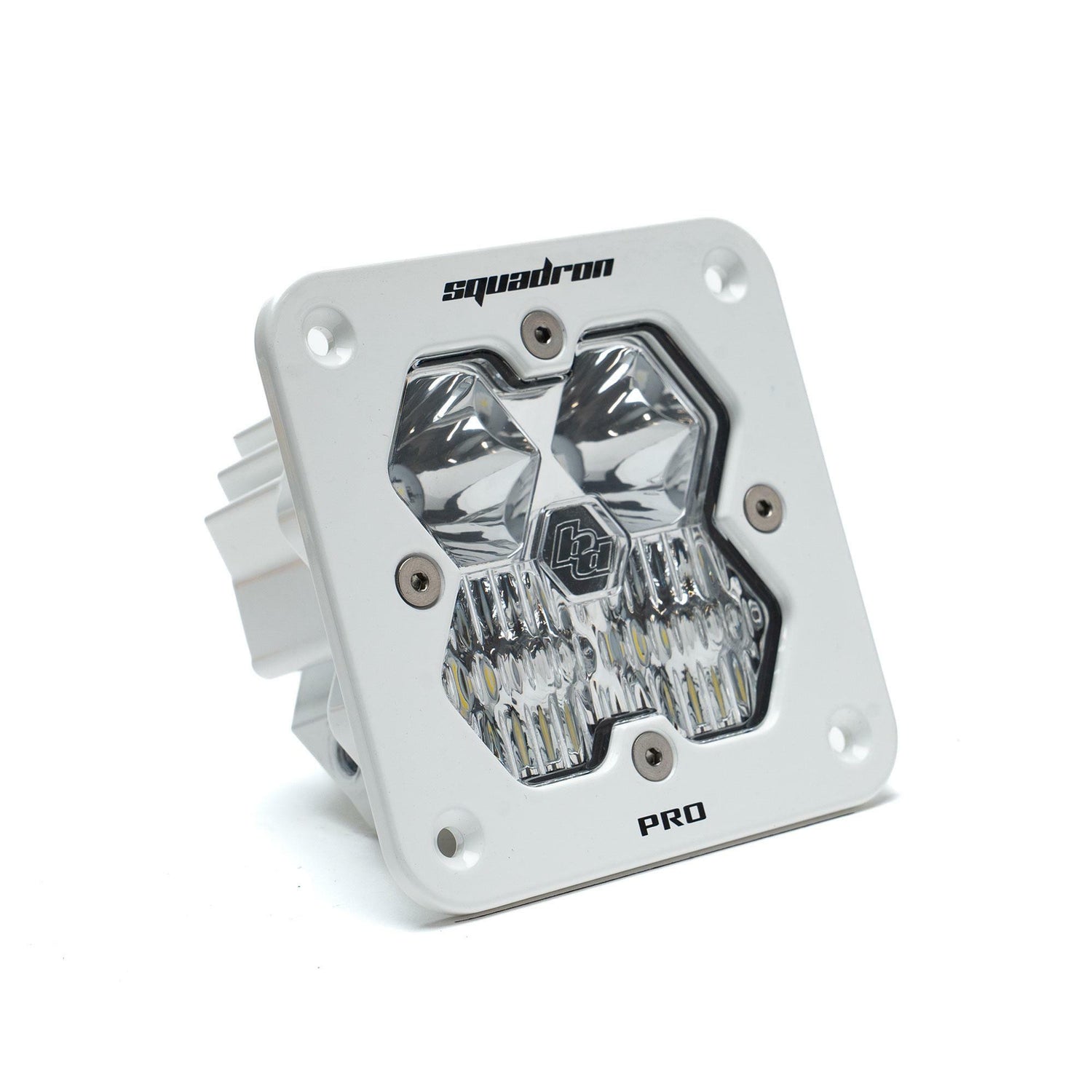 Baja Designs - 49-1003-WT-2 Squadron 2.0 Pro White Flush Mount LED Auxiliary Light Pod