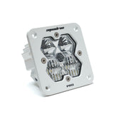 Baja Designs - 49-1003-WT-2 Squadron 2.0 Pro White Flush Mount LED Auxiliary Light Pod