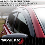 TrailFx - 4-Piece Window Vent For Dodge Durango (4267H)
