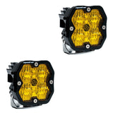 Baja Designs - 55-7815-2NH Squadron 2.0 Sport Black LED Auxiliary Light Pod Pair (No Harness)