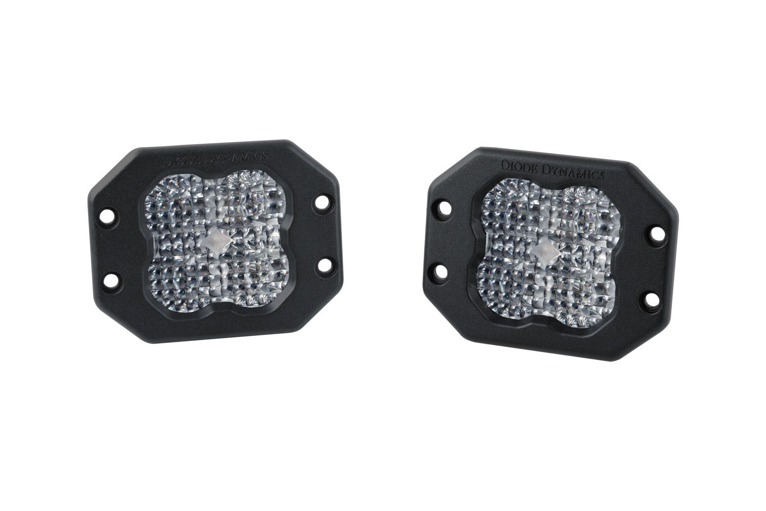 Diode Dynamics - SS3 Pro RBL White Flood Flush (pair) - DD6933P