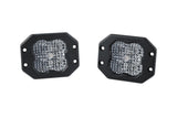 Diode Dynamics - SS3 Pro RBL White Flood Flush (pair) - DD6933P