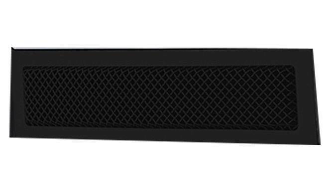 T-Rex Grilles - 2 Pc Small Mesh Mild Steel Upper Class Bumper Grille Overlay - 52122