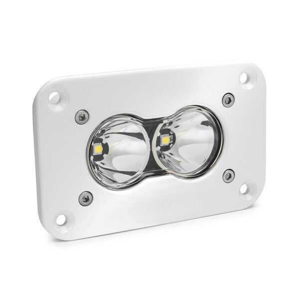 Baja Designs - 481001WT - S2 Pro White Flush Mount LED Auxiliary Light Pod