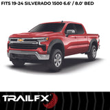 TrailFx - Pocket Style Fender Flares For Chevrolet Silverado 1500 (TFC3005S)