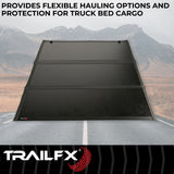 TrailFx - Hard Trifold Tonneau Cover For Ram 1500 5.7' (TFX2523)