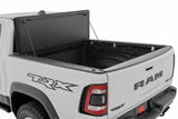 Rough Country - Hard Tri-Fold Flip Up Bed Cover - 6'4" - Ram 1500 (19-23) 1500 TRX (21-23) - 49320650