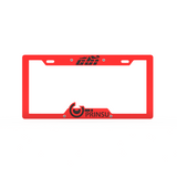 Prinsu - License Plate Cover - Red/Black - 600-000-000-150