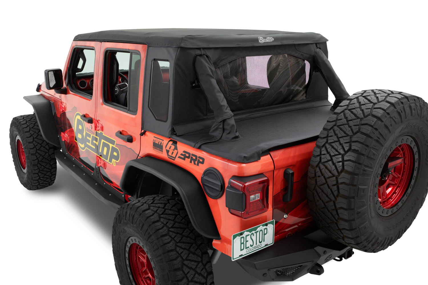 Bestop - 80100-35 - Trektop Halftop Accessory Kit