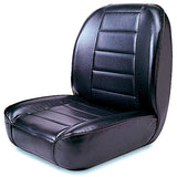 Rugged Ridge - Low-Back Front Seat, No-Recline, Black; 55-86 Jeep CJ Models - 13400.01