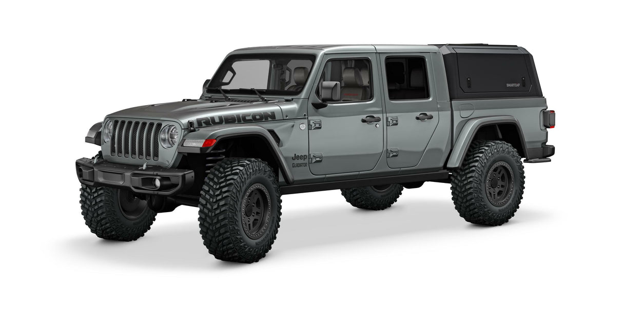 RSI SmartCap - Gladiator Truck Bed Cap SmartCapEVOa Adventure Matte Black 20-Up Jeep Gladiator 5 Foot Short Bed SmartCap - EA0601-MB