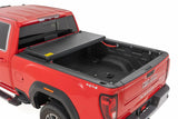 Hard Low Profile Bed Cover - 6'9(in.) Bed - Rail Caps - Chevy/GMC 2500HD/3500HD (20-24)