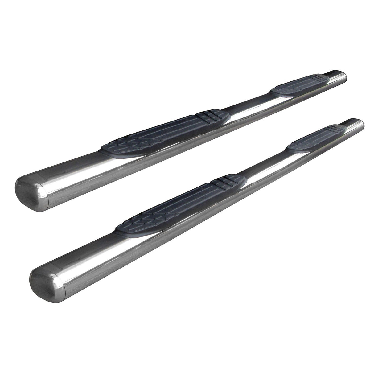 Go Rhino 10473PS - 4" 1000 Series SideSteps - Boards Only - Polished Stainless Steel