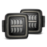 AlphaRex 602010 Prismatic LED Taillights Jet Black