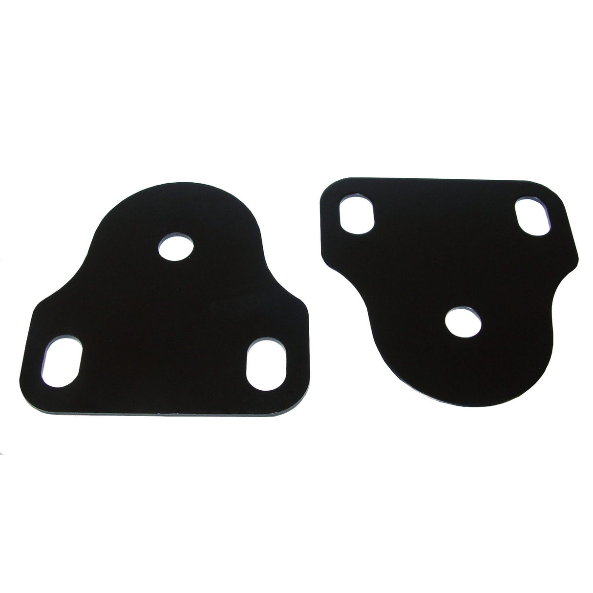 Rugged Ridge - Rugged Ridge 11208.01 Windshield Bracket Kit, Black; 76-95 Jeep CJ/Wrangler YJ - 11208.01