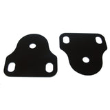 Rugged Ridge - Rugged Ridge 11208.01 Windshield Bracket Kit, Black; 76-95 Jeep CJ/Wrangler YJ - 11208.01