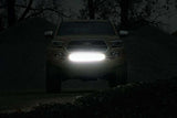 Rough Country - LED Light Kit - Lower Grille Mount - 30" Black Single Row - White DRL - Toyota Tacoma (16-23) - 70619BLDRL