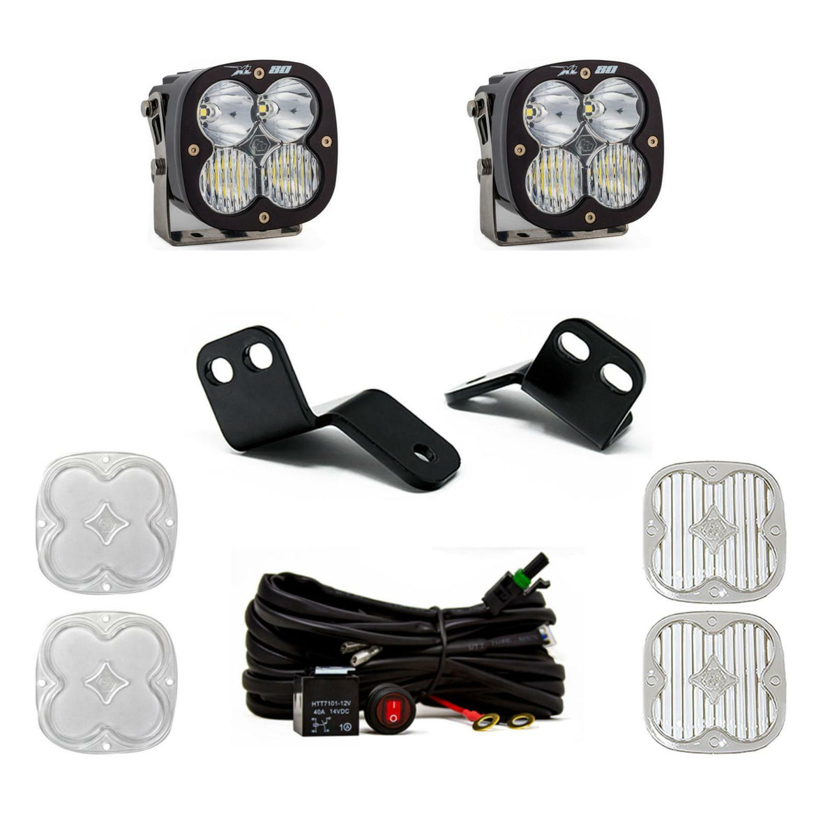 Baja Designs - 447824 - XL80 A-Pillar Light Kit