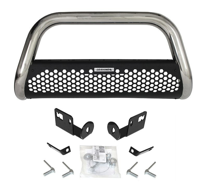 Go Rhino 55264PS -  RC2 Bull Bar with Mounting Brackets - Polished Stainless Steel