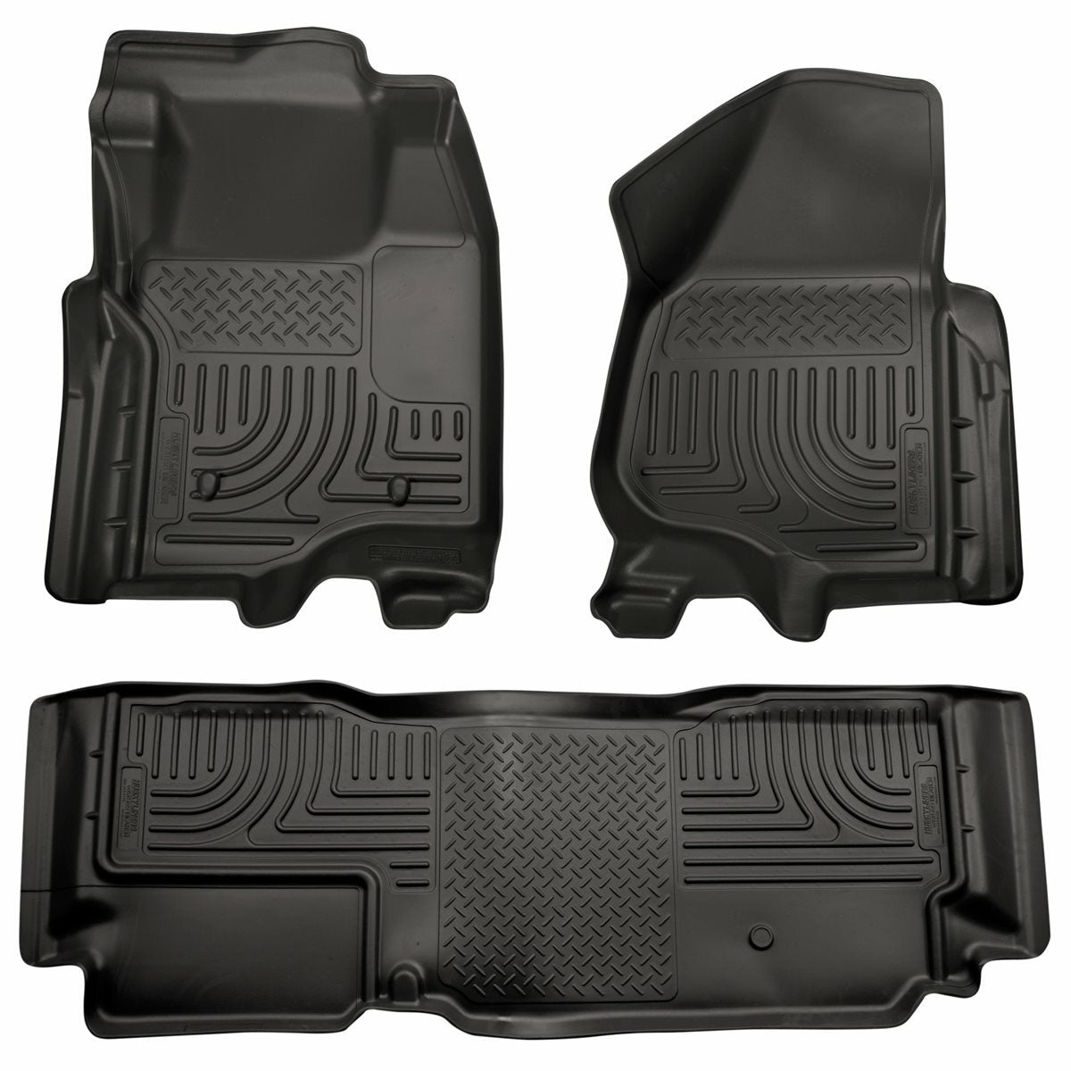 Husky Liners - Front & 2nd Seat Floor Liners (Footwell Coverage) - 98721