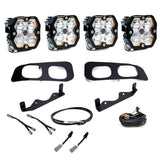 Baja Designs - 44-0035-UP Squadron 2.0 Pro Dual Fog Pocket Light Kit