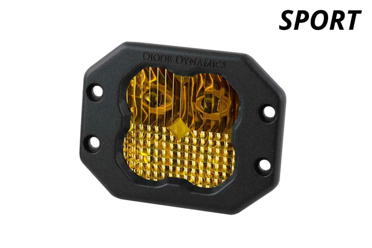 Diode Dynamics - SS3 Sport ABL Yellow Combo Flush (single) - DD6926S