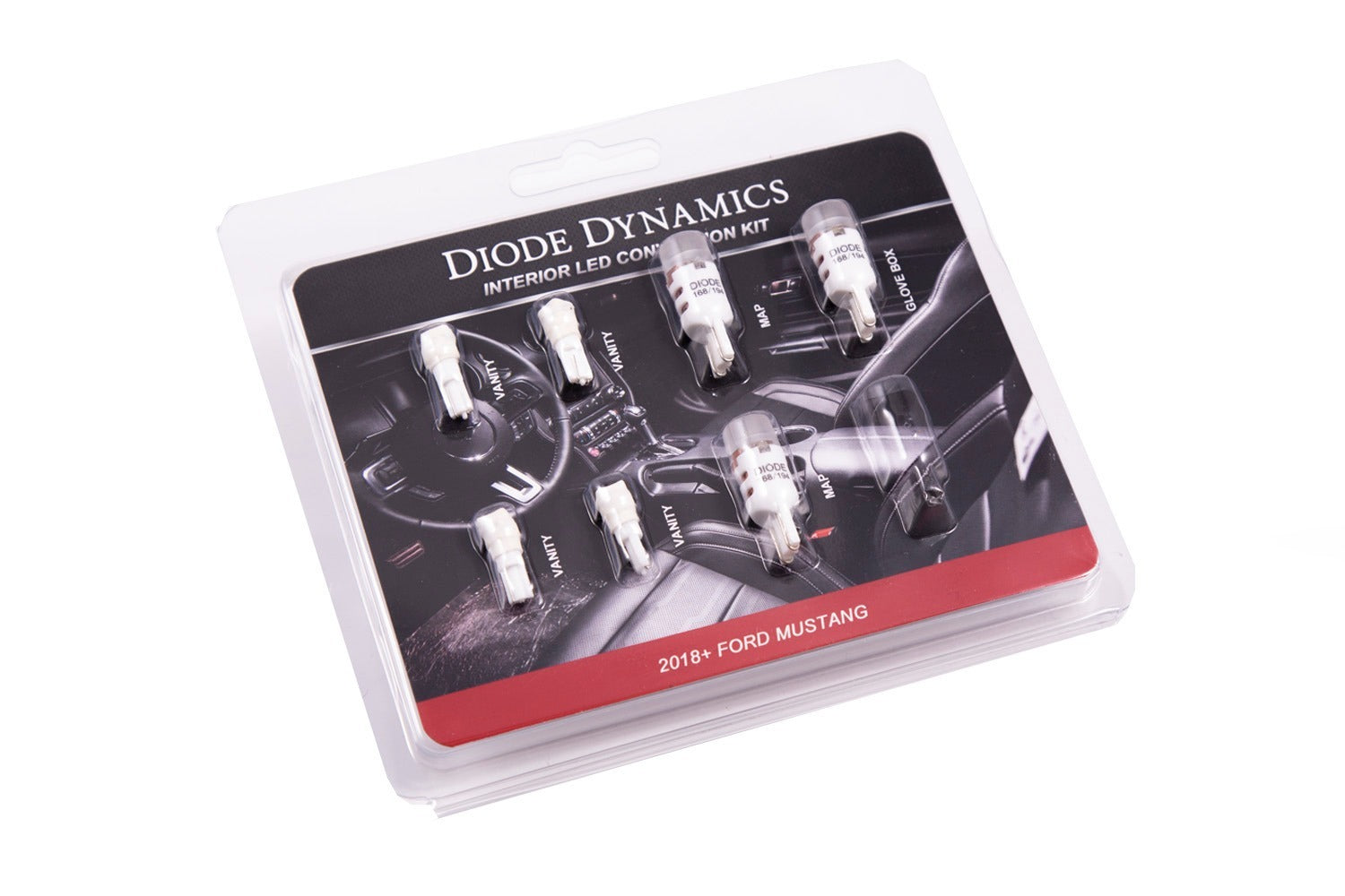 Diode Dynamics - DD0359 - 2018 Mustang Interior Kit - Stage 1 (Cool White)