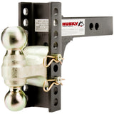 Husky Towing - 33104 For 2" Recvr 14K Gross Wt Adjust Drop Or Rise Dual Hitch Ball
