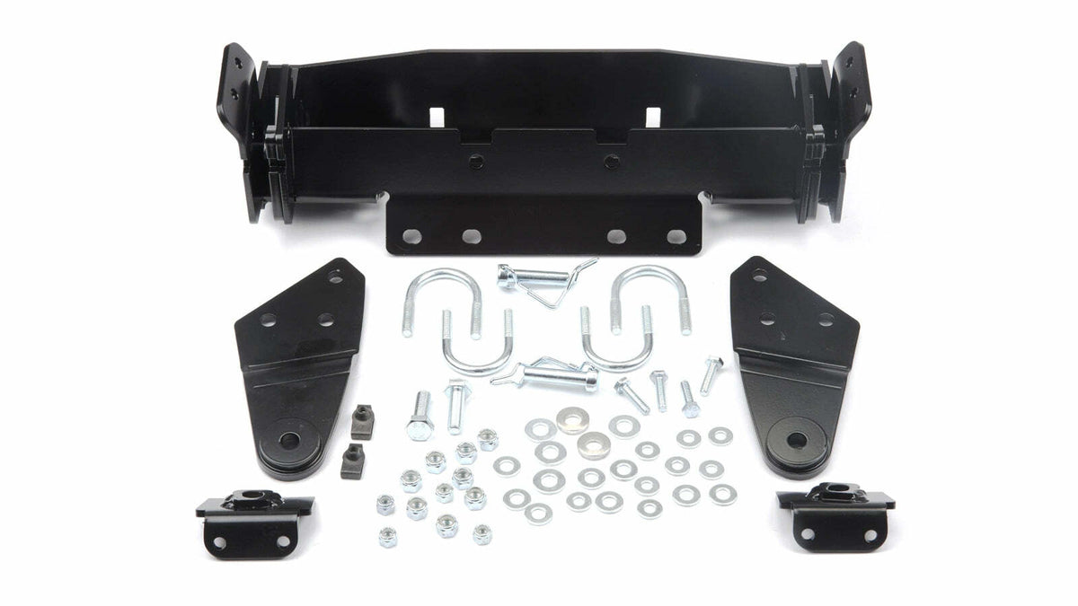 Warn - 84354 Front Kit Black Includes Mounting Bracket and Hardware