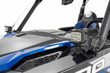 Rough Country - LED Light Kit - Cage Mount - 2" Black Pair - Amber DRL - Polaris General (2021) - 93024