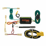 Curt - Custom Wiring Harness, 4-Way Flat Output, Select Pontiac Vibe - 55057