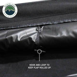 Overland Vehicle Systems - XD Nomadic 270 - Awning Wall 3 W/Black Out, Passenger Side, Black Body, Black Trim W/Storage Bag - 19690008