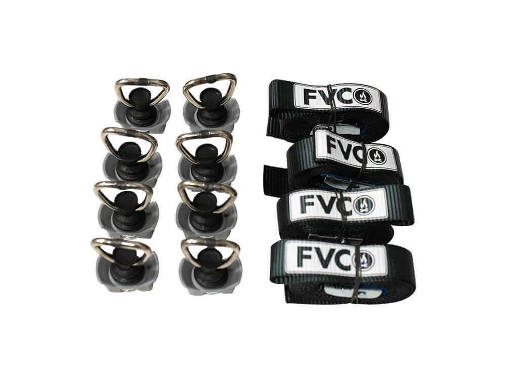 Flatline Van Co. - 1" Cam Straps with L-Track Loops - UN3011B