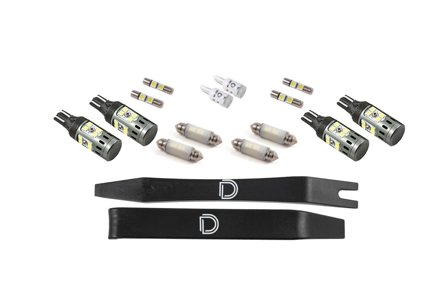 Diode Dynamics - Interior LED Kit for 2007-2014 Chevrolet Tahoe, Cool White Stage 2 - DD0558